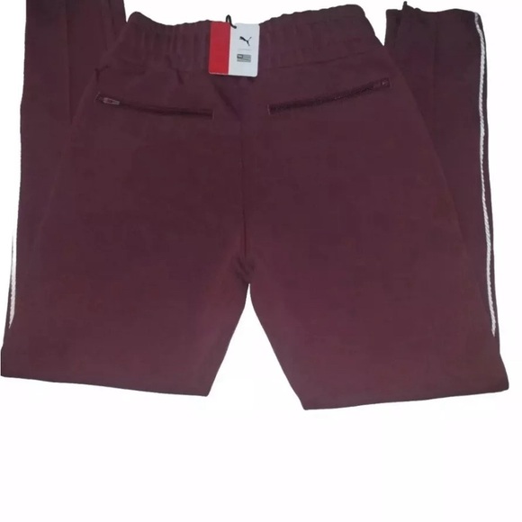 Puma X TMC Status Symbol Sweat Pants Nipsey Hussle NWT Men’s Burgundy/White - Picture 14 of 15